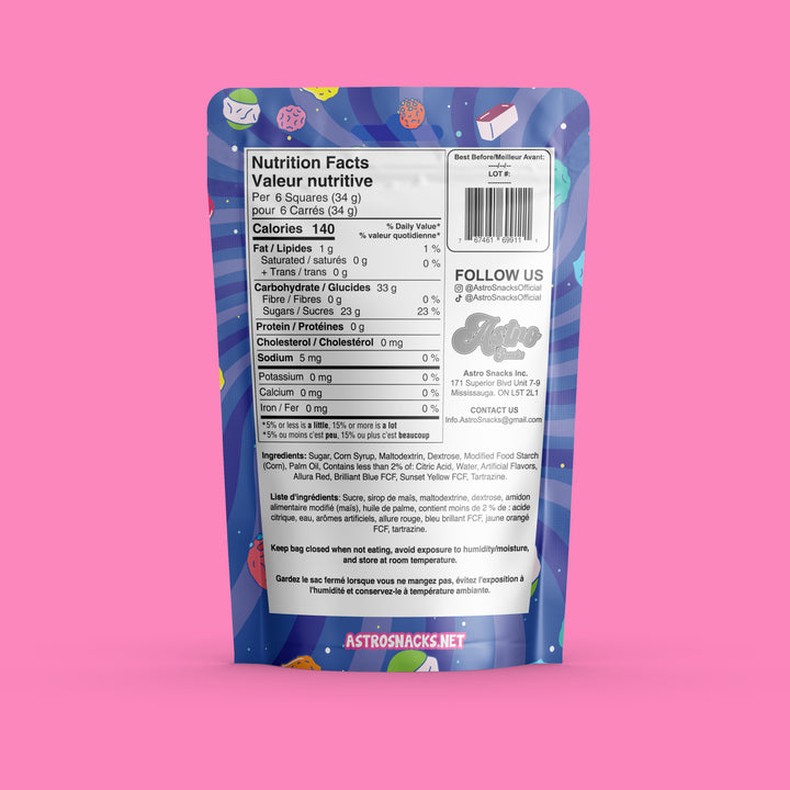 Freeze Dried Airheads – Astro Snacks