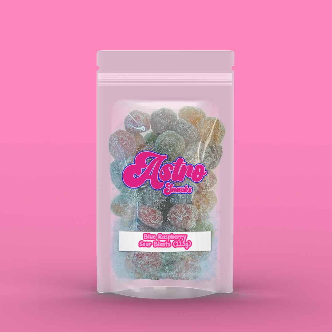 Astro Snack Sour Blasts (Blue Raspberry) – Astro Snacks