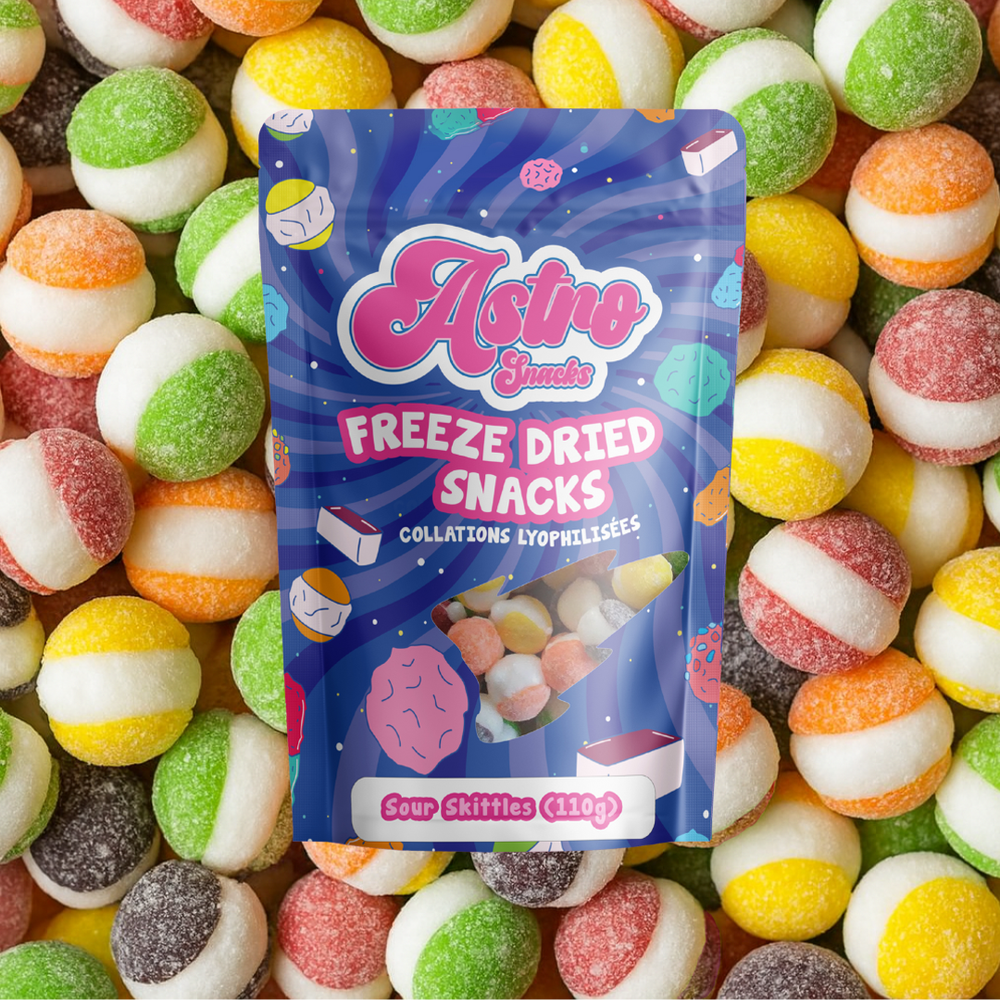 Freeze Dried Fruit Crunchers (Sour) – Astro Snacks