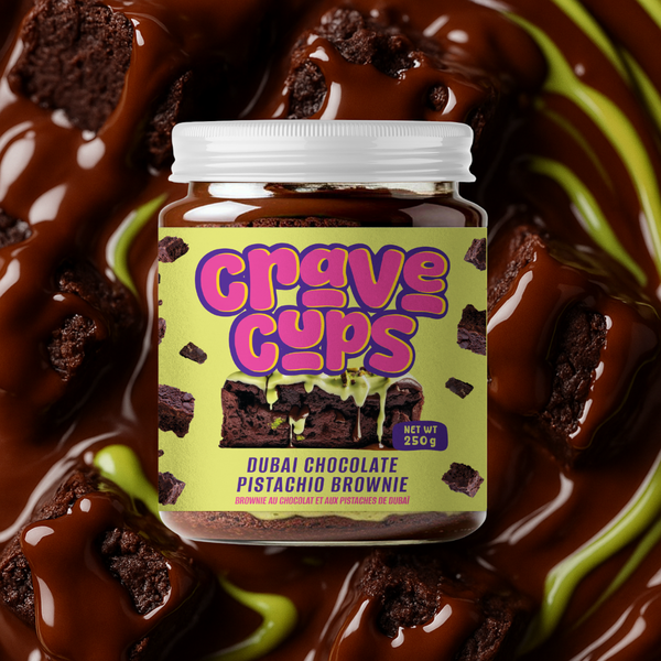 Crave Cups - Dubai Chocolate Pistachio Dessert Cups